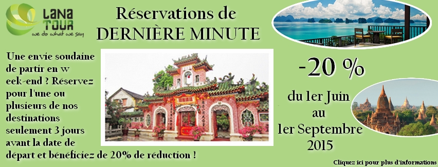 Réservations de dernière minute